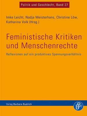 cover image of Feministische Kritiken und Menschenrechte